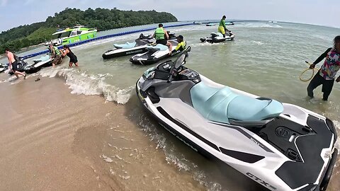 Almost Crashing a Jet Ski in Phuket Thailand