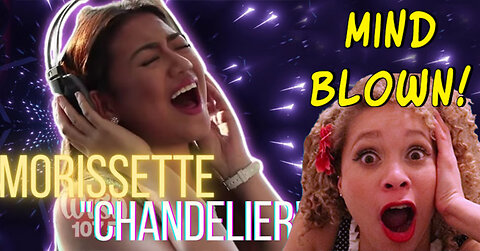 Mind Blown! Morissette - Chandelier Cover FIRST TIME HEARING Reaction