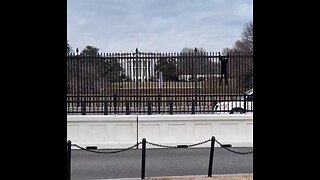 Secret Service Swarms As Man Tries To Climb Over White House Fence