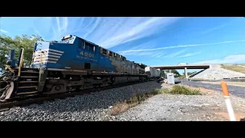 Chasing the Blue: The Hunt for Norfolk Southern's 4001