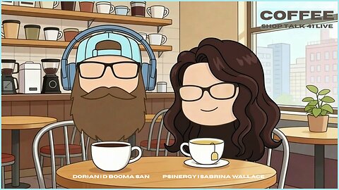 Coffee Shop Talk 41 LIVE w/ Psinergy | Sabrina Wallace & Dorian | D Booma San | Dec. 28, 2025