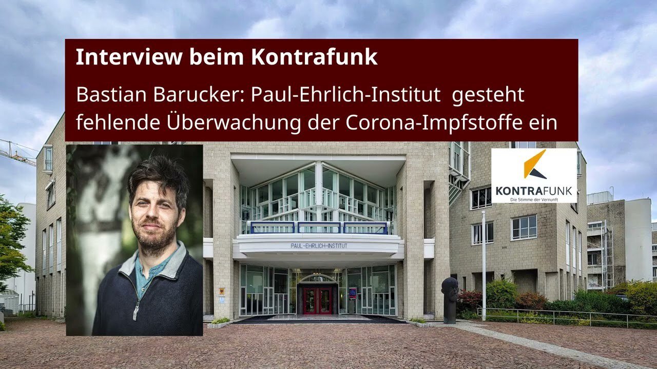 " P.E.I. MAUERT : WEITERHIN KEINERLEI SICHERHEITSDATEN FÜR M-RNA INJEKTIONEN ! " - Bastian Barucker