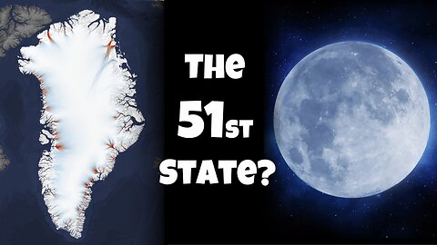 🇺🇸 GREENLAND or THE MOON? Which Will Be AMERICA'S 51st State? 🇺🇸