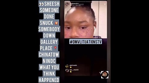 Someone got snuck down gallery place