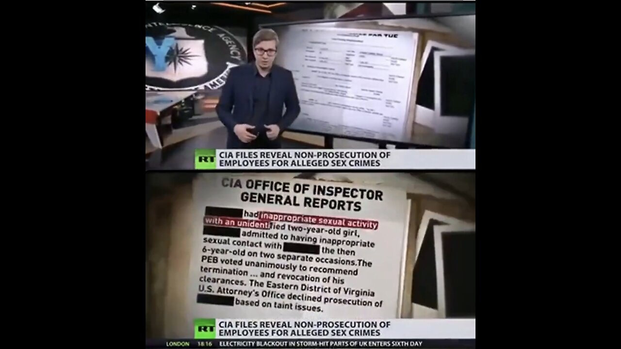 PEDOPHILIA & BEASTIALITY BY THE CIA