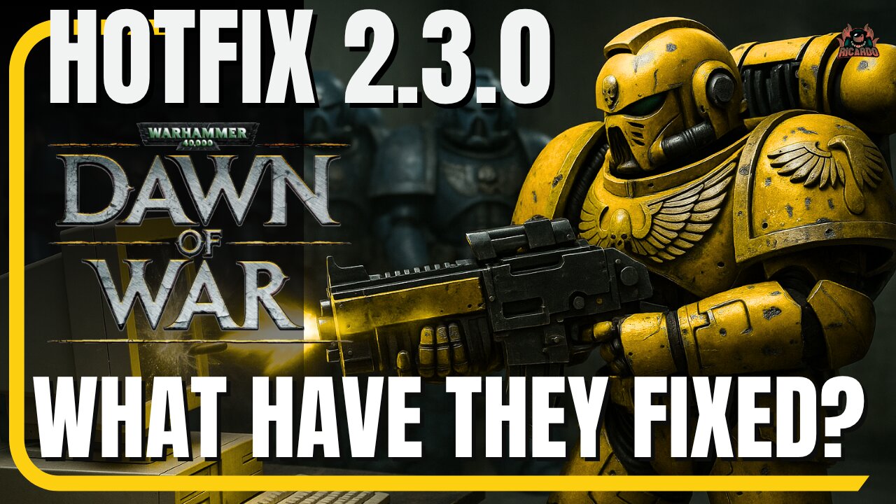 New Warhammer 40000 DoW Update Big Fixes