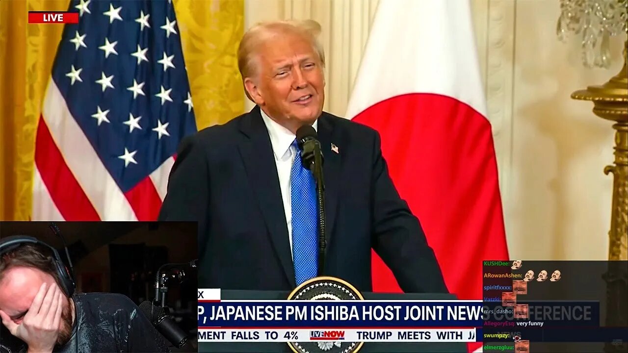 President Trump meets Prime Minister of Japan