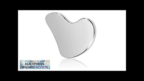 Gua Sha Board Heart Shape Stainless Steel Muscle Massage Tissue Therapy Scraping Review