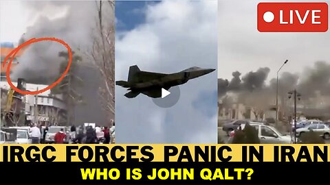 JOHN Qalt W/ TOUSI TV - LIVE: Several Explosions In Iran-U.S. Deploy F-22 Fighter Jets 2 Middle East