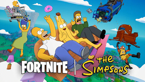 Fortnite/Simpsons Season Gameplay 03