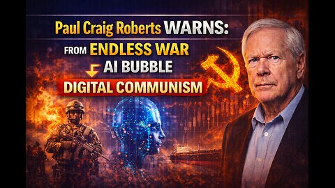 Paul Craig Roberts WARNS: From Endless War to AI Bubble to DIGITAL COMMUNISM
