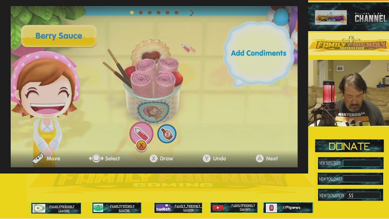 Cooking Mama Cookstar Thai Rolled Ice Cream