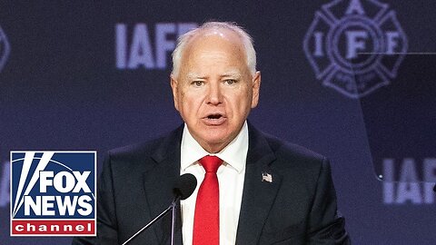 Tim Walz BLAMES Trump for drawing attention to fraud: 'PETTY VINDICTIVENESS''