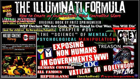 The Illuminati Formula: Chapter #09 - The 'Science' of Mental Manipulation #IlluminatiFormula