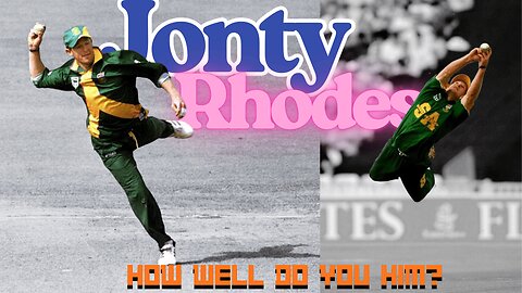 JONTY RHODES TRIVIA QUIZ: The Ultimate Fielding Legend Challenge!