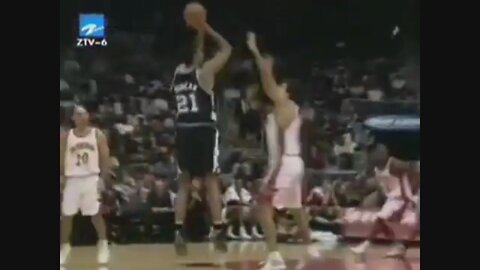 Tim Duncan 26 Points @ Hawks, 2004-05.