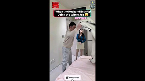 “When the Husband Ends Up Doing the Wife’s Job 😅” #husbandlife #comedy #funny #shorts