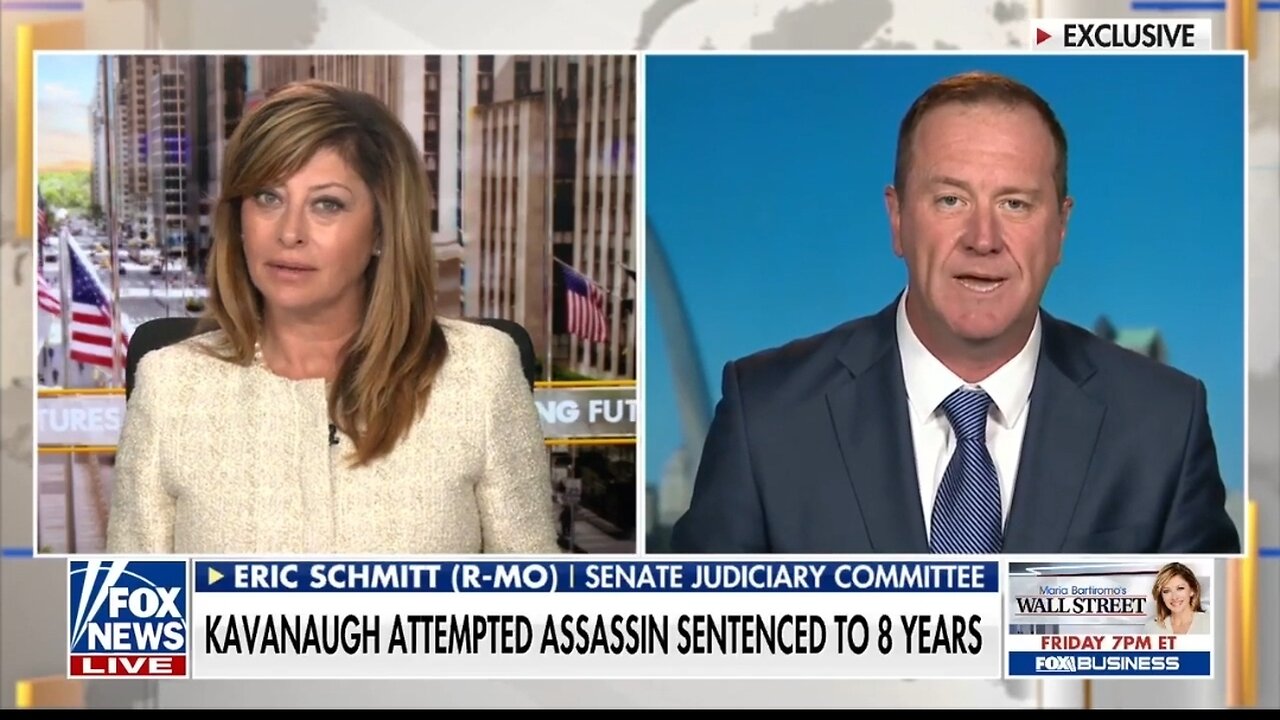 Sen Eric Schmitt: Sentence For Kavanaugh Attempted Assassin Is Outrageous