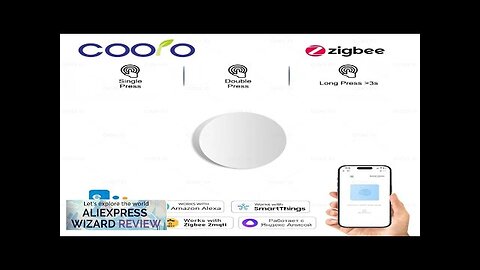 Ewelink Zigbee Smart Push Button Wireless Switch Include Battery Remote Control Automation Review