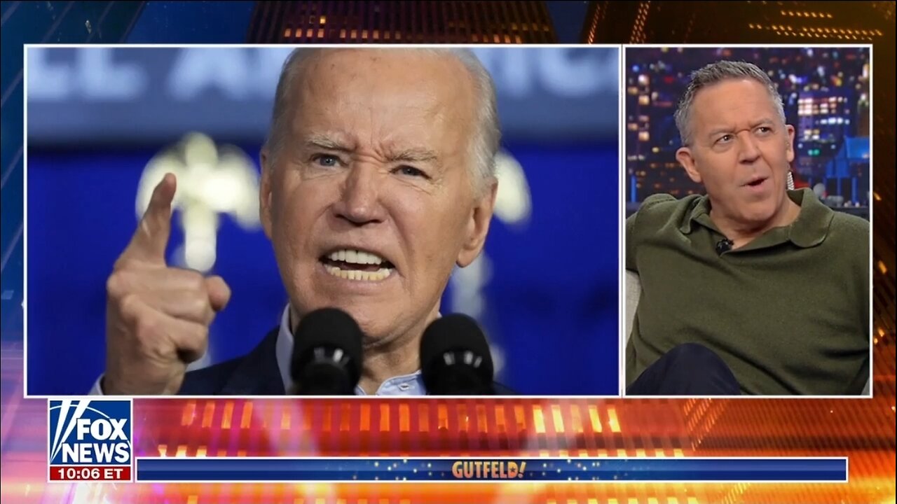 Gutfeld: Trump Did The Work Biden Couldn't Do