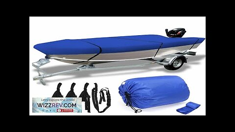 Heavy Duty Open Boat Cover Trailerable Fishing Runabout Waterproof 3XL Review