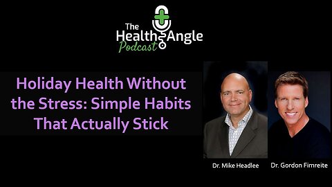 Holiday Health Without the Stress: Simple Habits That Actually Stick