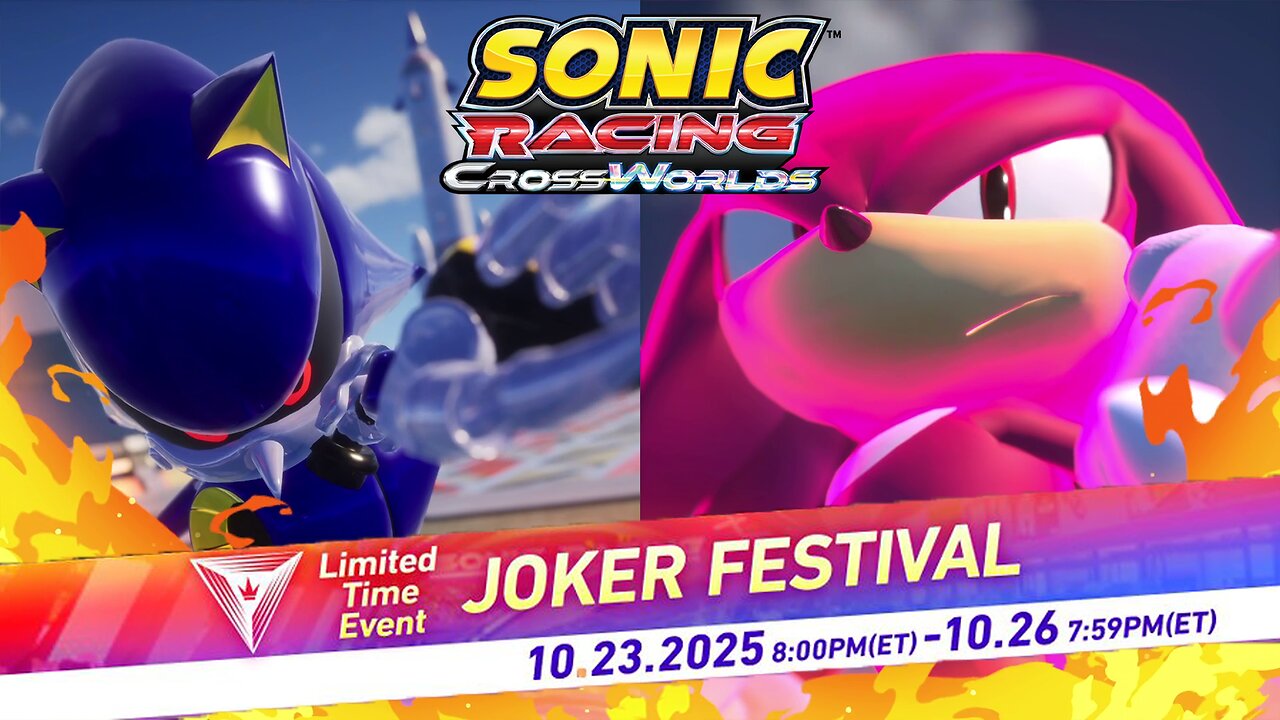 Sonic Racing Crossworlds Online Joker Festival with Mods - 10/26/25