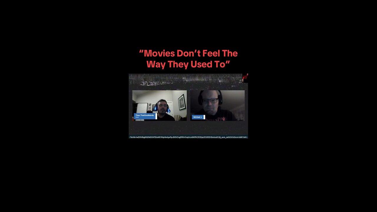 Why Don’t People Go To Movies?