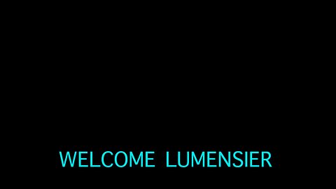 #LUMENSIER welcome