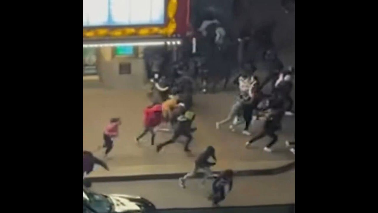 Raw Video: 300 Teens Started 'Rioting' Following Chicago's Christmas Tree Lighting Ceremony