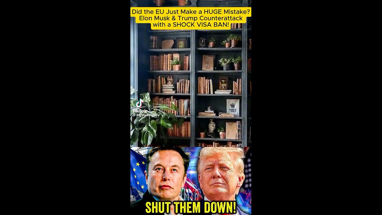 EU Makes A Huge Mistake! Trump Orders Visa Rejection For Fact Checkers & Others Citing Censorship