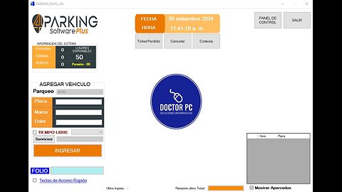✅ SISTEMA DE PARQUEO DE VEHÍCULOS EL PARKING V.24 (CON CÓDIGO DE BARRAS) + FULL GUIA