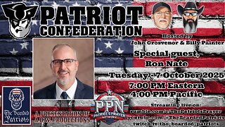 Patriot Confederation - Ron Nate Interview (October 7, 2025)