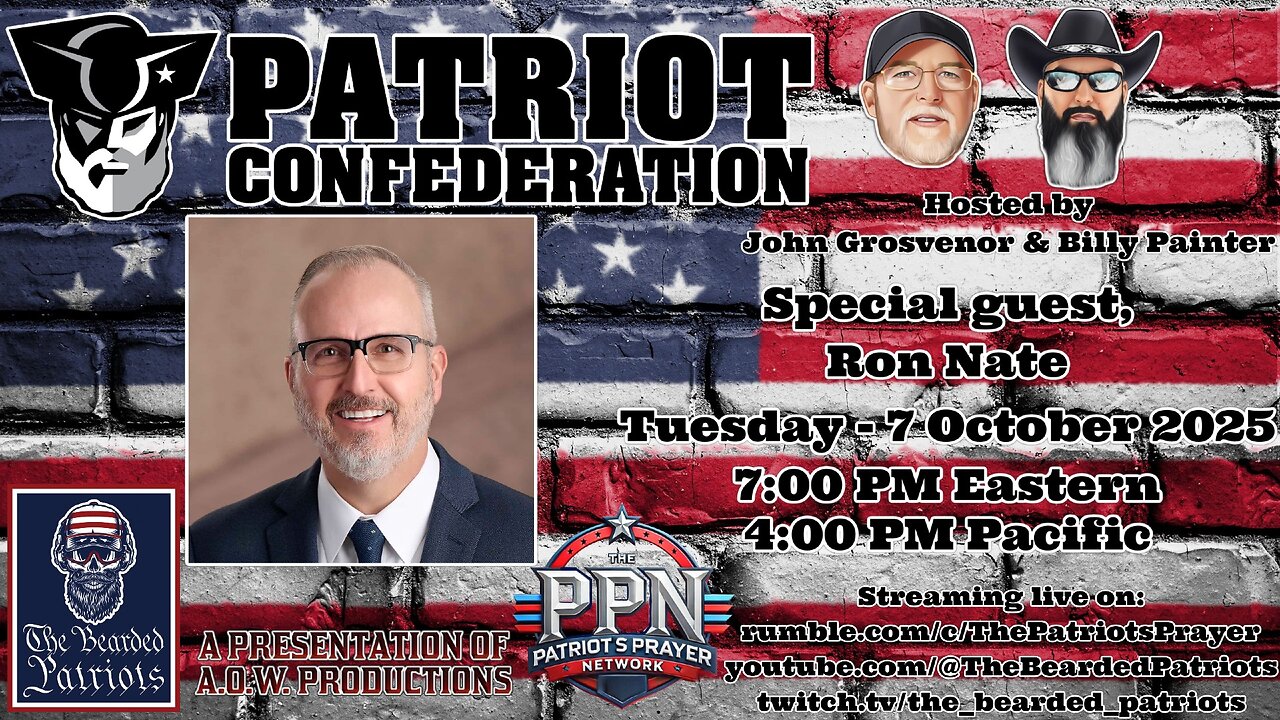 Patriot Confederation - Ron Nate Interview (October 7, 2025)