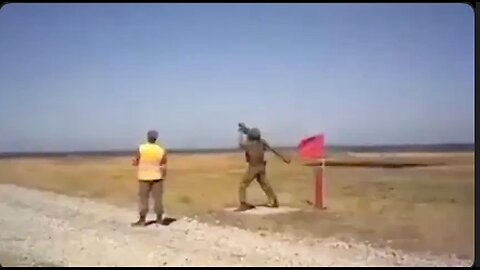 This special forces wanna be might need a little more training on how to fire that thing