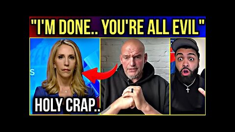 CNN Stunned After John Fetterman Leaves Democrat Party LIVE - Exposes how Evil They really are