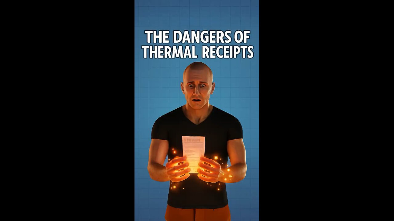 Every time you grab a receipt, you could be absorbing a chemical banned from baby bottles.