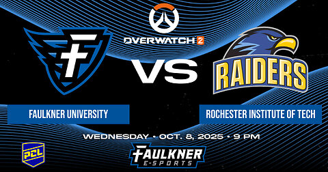 Overwatch 2- Faulkner vs. Seminole State (10/8/2025)