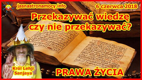 Z ARCHIWUM JSM📚 Przekazywać wiedzę czy nie przekazywać ? PRAWA ŻYCIA