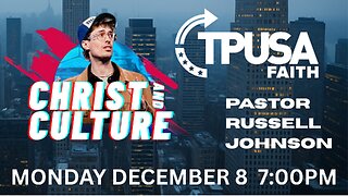 TPUSA Live at Crossfire: Russell Johnson on Christianity, Culture Wars & Truth Today