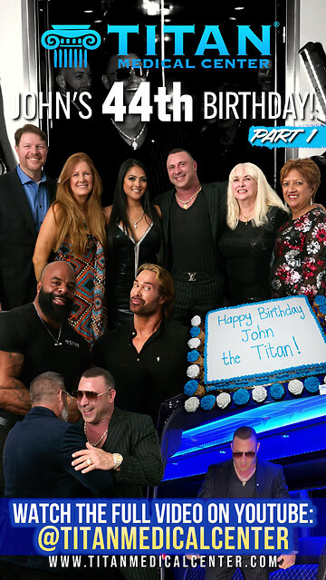 CEO of #TitanMedical Center, John Tsikouris’ 44th birthday at the Motor Enclave (Part 1 of 2)