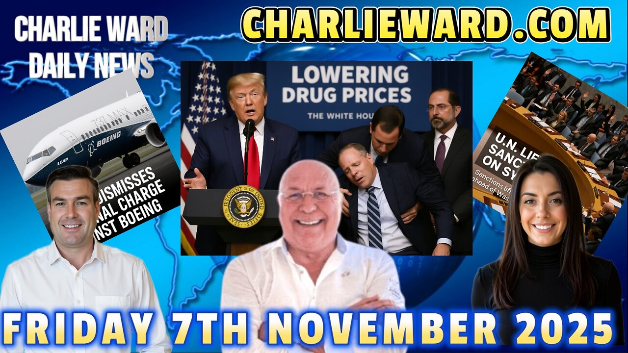 CHARLIE WARD DAILY NEWS WITH CHARLIE WARD & PAUL BROOKER 7TH NOVEMBER 2025