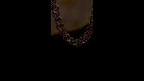 Gold plated necklace