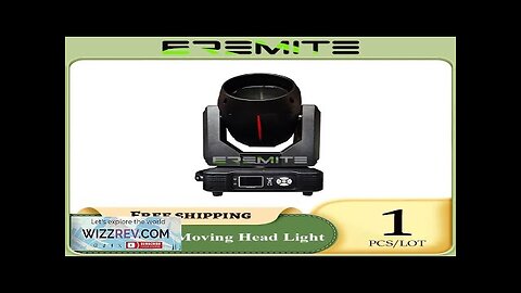 No Tax 1Pcs Moving Head Light 350W Sound Activated Strobe Lighting Review