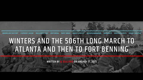 Winters and The 506th Long March To Atlanta and To Fort Benning