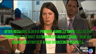 Danielle Smith - no one charged for the Injection of the Poison (good old bate and switch routine)