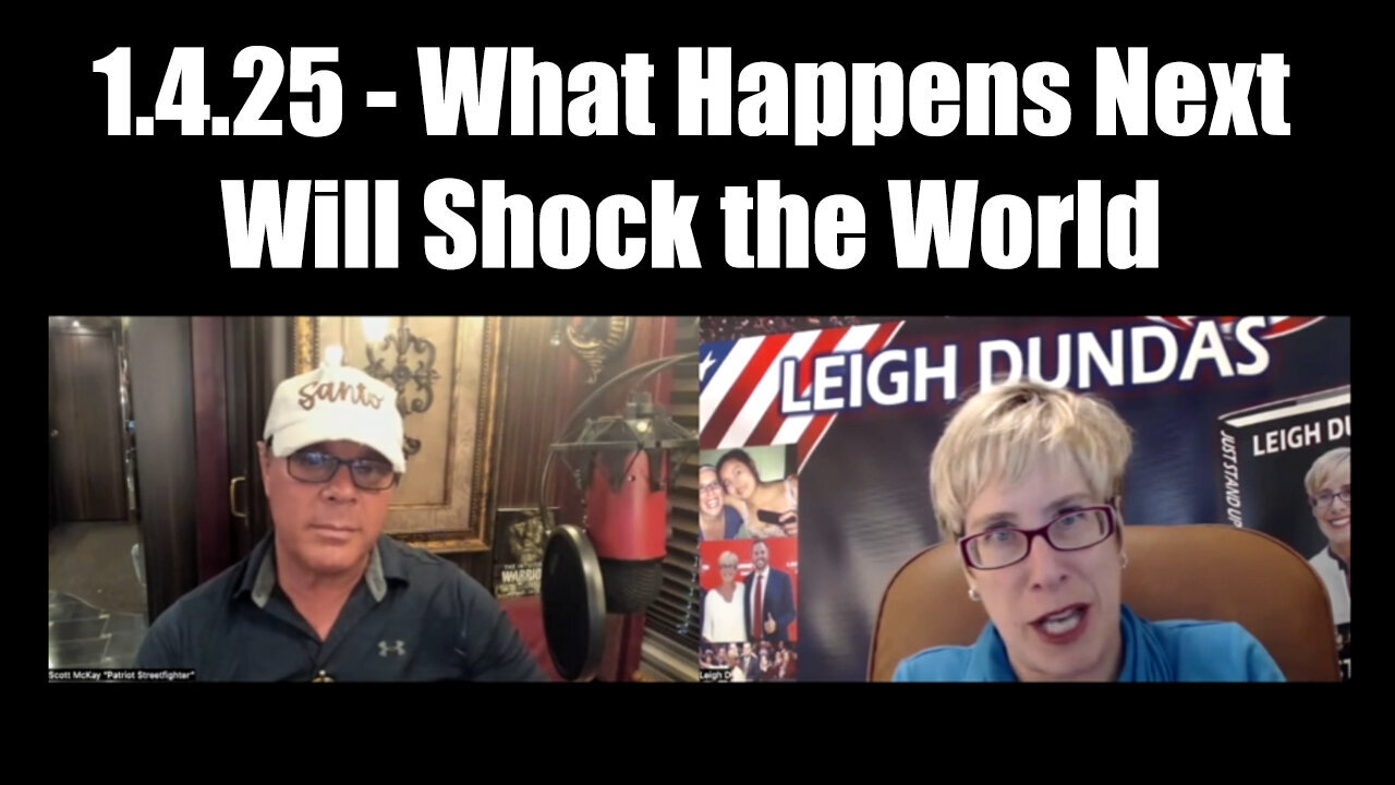 Scott McKay HUGE 1.4.25 - What Happens Next Will Shock the World. MUST SEE