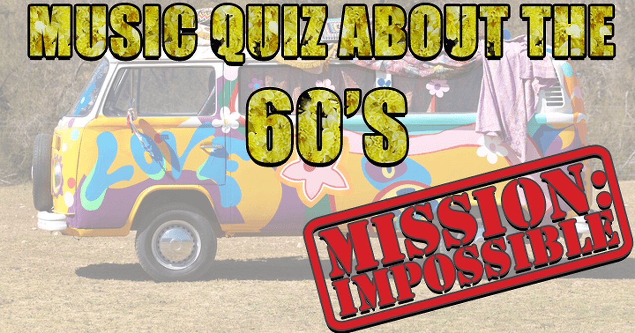 Let's go back to the 60's!