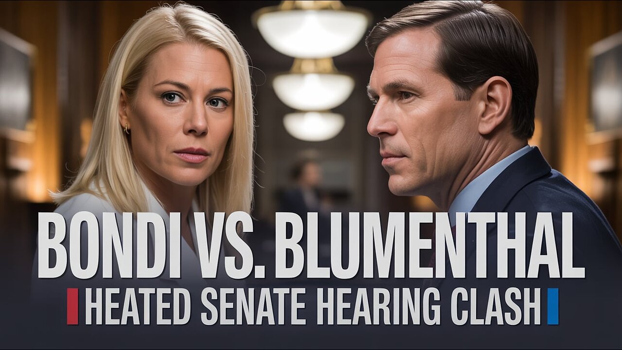 Pam Bondi Accuses Sen. Blumenthal of Lying in Heated Senate Hearing