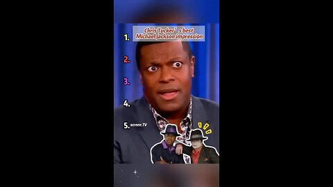 Chris Tucker's best Michael Jackson impression.
